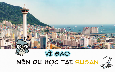 VÌ SAO NÊN DU HỌC TẠI THÀNH PHỐ BUSAN - 부산 