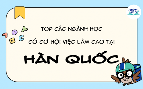 TOP CÁC NGÀNH HỌC HOT VÀ CÓ CƠ HỘI VIỆC LÀM CAO SAU KHI TỐT NGHIỆP TẠI HÀN QUỐC